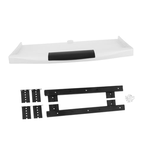 OUNONA Tastaturablage-Set Unter Dem Desk Organizer Tastaturhalterung Unter Dem Schreibtisch Tischtastaturablage Herausschieben Tastaturablage Herausziehen Ablage Für Tastaturteile Eisen von OUNONA