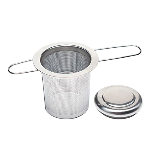 OUNONA Teefilter Faltbar mit Deckel Praktischer Teesieb für Teeaufgüsse Wiederverwendbar und Einfach zu Reinigen Geeignet für Teesets und Teeliebhaber OUNONA Teefilter Faltbar mit Deckel Praktischer Teesieb für Teeaufgüsse Wiederverwendbar und Einfach zu Reinigen Geeignet für Teesets und Teeliebhaber von OUNONA