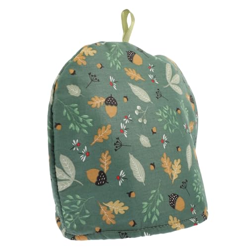 OUNONA Teekannenwärmer mit Füllung Anti verbrühung Teekannenhülle Staubschutz Teekannen Abdeckung Waschbare Isolierhülle für Teekanne Warmhaltend und Dekorativ von OUNONA