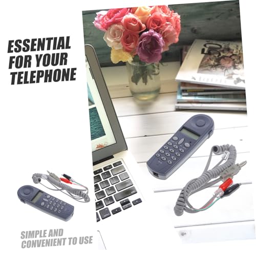 OUNONA Telefonkabeltester mit Mehrfachfunktion Robustes Prüfgerät für Netzwerkkabel und Telefonleitungen Einfach zu Bedienen Vielseitig Einsetzbar für Büro und Zuhause Zuverlässiges von OUNONA