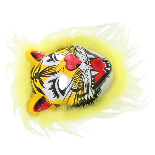 OUNONA Tiger-Motiv-Maske Aus Eva Und Polyester Für Kostümpartys Maskenbälle Und Karneval Dekorative Tiermaske Für Cosplay Und Halloween-veranstaltungen OUNONA Tiger-Motiv-Maske Aus Eva Und Polyester Für Kostümpartys Maskenbälle Und Karneval Dekorative Tiermaske Für Cosplay Und Halloween-veranstaltungen von OUNONA