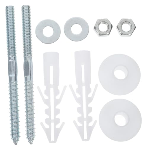 OUNONA Waschbecken Befestigungsschrauben Edelstahl Satz für Wandmontage Langlebige Stellschrauben für Badezimmerarmaturen Vielseitiges Installationsset für Sichere und Stabile Befestigung OUNONA Waschbecken Befestigungsschrauben Edelstahl Satz für Wandmontage Langlebige Stellschrauben für Badezimmerarmaturen Vielseitiges Installationsset für Sichere und Stabile Befestigung von OUNONA