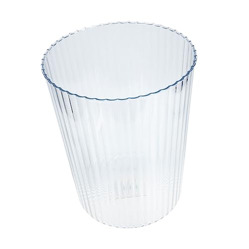 OUNONA Transparenter Mülleimer aus Robustem Material Praktischer Abfallbehälter ohne Deckel Runder Papierkorb für Haushalt Büro und Schlafzimmer Kompakte für Ordentliche Räume OUNONA Transparenter Mülleimer aus Robustem Material Praktischer Abfallbehälter ohne Deckel Runder Papierkorb für Haushalt Büro und Schlafzimmer Kompakte für Ordentliche Räume von OUNONA