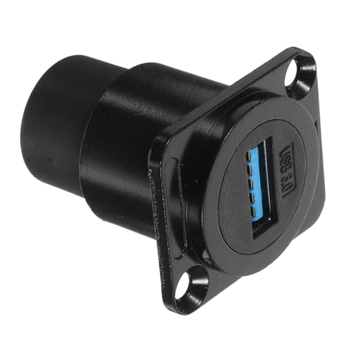 OUNONA USB Panel montage Einbaubuchse mit Schutzabdeckung Kompakter USB Anschlussadapter für Schnelle Datenübertragung Platzsparender Buchsenkuppler aus Robustem PC material OUNONA USB Panel montage Einbaubuchse mit Schutzabdeckung Kompakter USB Anschlussadapter für Schnelle Datenübertragung Platzsparender Buchsenkuppler aus Robustem PC material von OUNONA