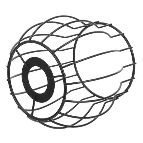 OUNONA Vintage Cage Design mit Löchern Robuste und Stilvolle Deckenleuchte für Schlafzimmer und Küche Langlebig und Modern von OUNONA