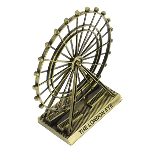 OUNONA Vintage Ferris Wheel Dekoration Kreatives Sky Wheel Ornament für Weinschrank Schreibtisch und Flur Antike Kunsthandwerk mit Feiner Verarbeitung Romantische für Zuhause OUNONA Vintage Ferris Wheel Dekoration Kreatives Sky Wheel Ornament für Weinschrank Schreibtisch und Flur Antike Kunsthandwerk mit Feiner Verarbeitung Romantische für Zuhause von OUNONA