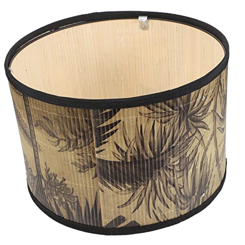 OUNONA Vintage Lampenschirm aus Retro Lampenabdeckung für Pendelleuchte und Deckenleuchte Geeignet für Schlafzimmer und Wohnzimmer Installieren Warmes Licht Langlebig von OUNONA