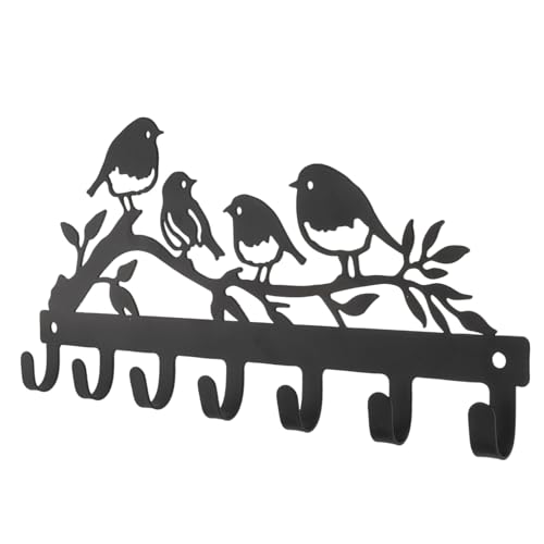 OUNONA Vogel wandhaken aus Robustem Metall mit Dekorativem Vogelmotiv Langlebiger Schlüsselhalter zur Wandmontage Praktischer Haken für Schlüssel Hüte und Alltagsgegenstände Stilvoller OUNONA Vogel wandhaken aus Robustem Metall mit Dekorativem Vogelmotiv Langlebiger Schlüsselhalter zur Wandmontage Praktischer Haken für Schlüssel Hüte und Alltagsgegenstände Stilvoller von OUNONA