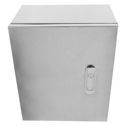 OUNONA Wandmontierter Elektrokasten Wasserdichte Steckerabdeckung Schutzhülle Für Steckdosen Wetterfeste Außensteckdose Wasserdichte Außensteckerabdeckung Silber von OUNONA