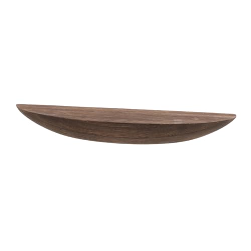 OUNONA Wandregal aus Holz Schwebendes Regal Multifunktionale Aufbewahrungslösung ohne Bohren für Badezimmer Wohnzimmer und Schlafzimmer und Platzsparend OUNONA Wandregal aus Holz Schwebendes Regal Multifunktionale Aufbewahrungslösung ohne Bohren für Badezimmer Wohnzimmer und Schlafzimmer und Platzsparend von OUNONA