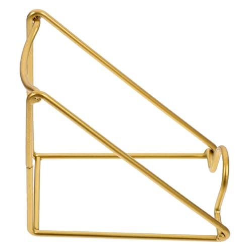 OUNONA Weinflaschenhalter aus Metall Eleganter Weinständer für Partys Bars und Küchen Robuster und Praktischer Weinflaschenständer für Stilvolle Dekoration und Geschenkideen von OUNONA