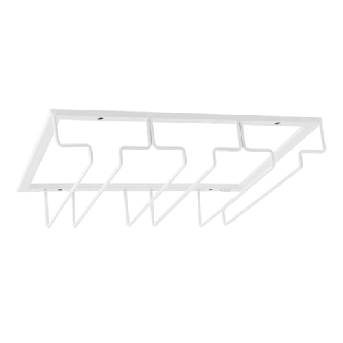 OUNONA Weinglashalter Gläser Stielglasgestell Kleiderbügel Aufbewahrungsbügel klein vorratsbehälter küche küchendekoration brillenregal Wine Chiller Kelchregal Weinregalschrank Eisen Weiß OUNONA Weinglashalter Gläser Stielglasgestell Kleiderbügel Aufbewahrungsbügel klein vorratsbehälter küche küchendekoration brillenregal Wine Chiller Kelchregal Weinregalschrank Eisen Weiß von OUNONA