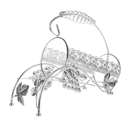 OUNONA Weinregal Flasche Einfach Gestell Desktop-weinständer Weinhalter in Stabilem Design Barweinhalter Weinhalterständer Windhalter Desktop-weinhalter Weinstand Eisen Silver OUNONA Weinregal Flasche Einfach Gestell Desktop-weinständer Weinhalter in Stabilem Design Barweinhalter Weinhalterständer Windhalter Desktop-weinhalter Weinstand Eisen Silver von OUNONA