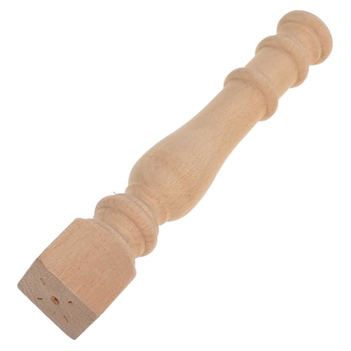 OUNONA Weinschrank Unbemalte Spindel Für Möbel Holz Bastelspindeln Unbemalte Spindeln Dekorative Zierspindeln Reparaturspindeln Baluster Unbemalte Bastelspindeln Holz Beige von OUNONA