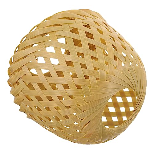 OUNONA Woven Bamboo Lampenschirm für Hängelampe Handgewebter Rustikaler Lampenbezug für Schlafzimmer Büro und Leicht Kompakt und Installieren Sorgt für Warmes Licht ohne Blendung OUNONA Woven Bamboo Lampenschirm für Hängelampe Handgewebter Rustikaler Lampenbezug für Schlafzimmer Büro und Leicht Kompakt und Installieren Sorgt für Warmes Licht ohne Blendung von OUNONA