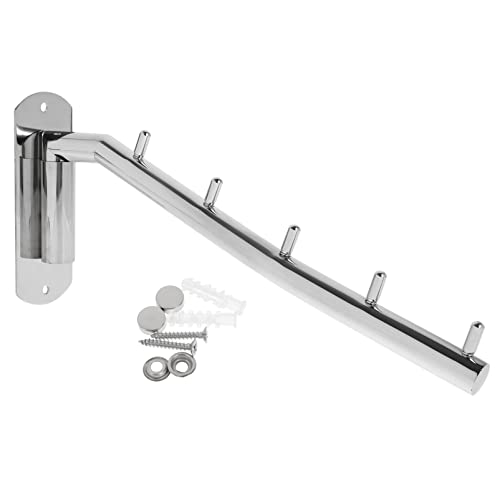 OUNONA zusammenklappbar Wand montiert Kleiderb¨¹Gel drehbar Edelstahl Kleidung Organizer mit Swing Arm Halterung OUNONA zusammenklappbar Wand montiert Kleiderb¨¹Gel drehbar Edelstahl Kleidung Organizer mit Swing Arm Halterung von OUNONA