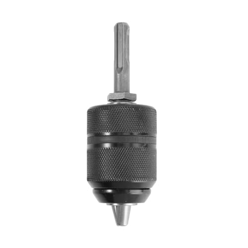 OUNONA Stahl schwarz Mini 3-jaw-Schnellspannbohrfutter Bohren Adapter Konverter SDS Adapter zu 2¨C13 mm Bohrer Bits Konverter Tool Power Hand halten. Bohrer von OUNONA