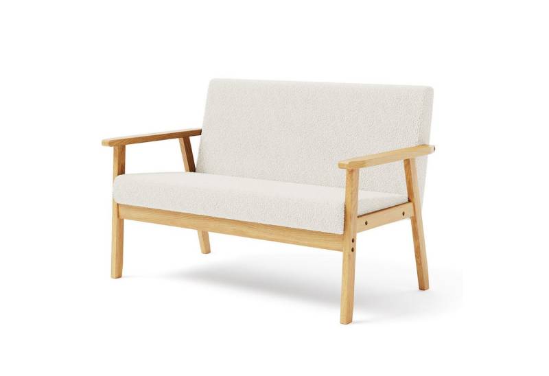 OUNUO Sofa 2 Sitzer Sofa Couch Loungesofa Modern und Skandinavisch, Weiß OUNUO Sofa 2 Sitzer Sofa Couch Loungesofa Modern und Skandinavisch, Weiß von OUNUO