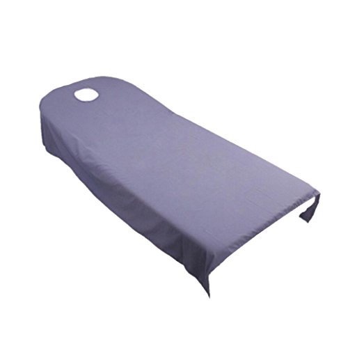 Beauty Salon Bettlaken Couch Tisch Abdeckung Gesicht Atemloch Multifunktions Lila von OUOULAJY