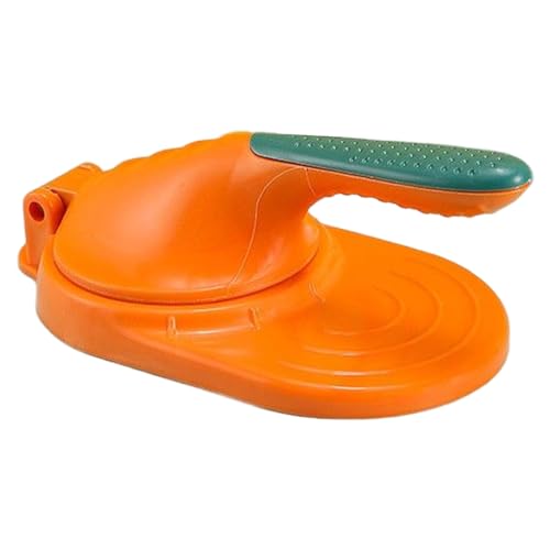 Manuelle Teigtaschenformer, Gebäckteigformen, Mehrzweck, DIY, Verpackung, Backen, Kochen, Haushalt, Orange von OUOULAJY