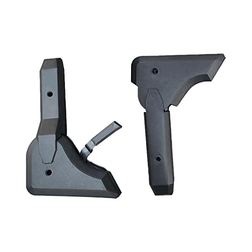 OUOULAJY 2 x Drehstuhl mit hoher Rückenlehne für Computertisch, Winkelversteller für Gaming-Sitz, 90–180 Grad Winkel von OUOULAJY