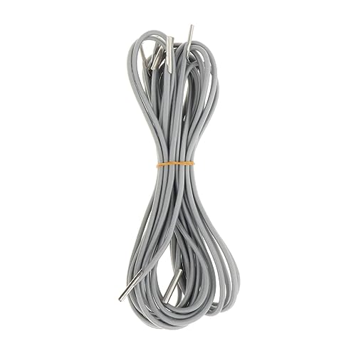 OUOULAJY 4 x elastische Kordel-Schnürsenkel, Ersatzkordel für Zero Gravity Stühle, Silbergrau von OUOULAJY