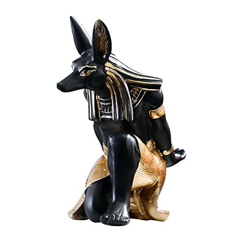 OUOULAJY Anubis Statue Weinregal Harz Weinregal Home Indoor Dekorationen Handwerk Typ 2 von OUOULAJY