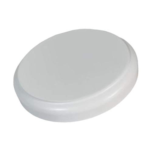 OUOULAJY Artwork Display Stand Collections Portable Figurine Holder Round Wooden Base 8 cm White OUOULAJY Artwork Display Stand Collections Portable Figurine Holder Round Wooden Base 8 cm White von OUOULAJY