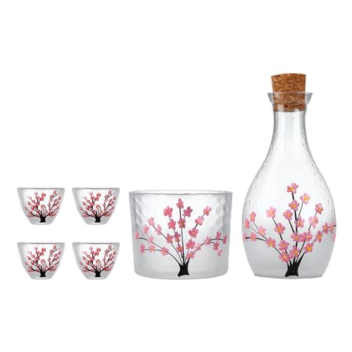 OUOULAJY Sake-Topf-Set im japanischen Stil, für Büro, Esstisch, Picknick OUOULAJY Sake-Topf-Set im japanischen Stil, für Büro, Esstisch, Picknick von OUOULAJY