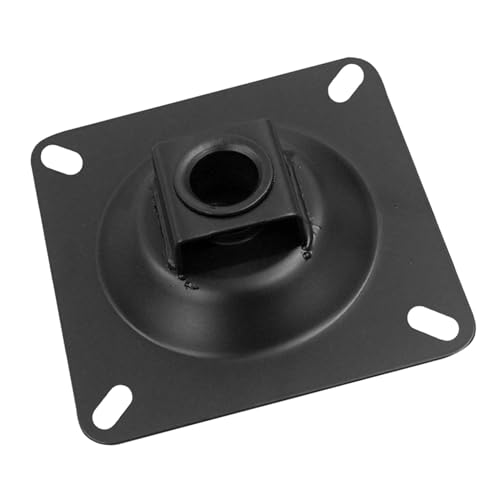 OUOULAJY Sitzstuhl Drehbare Grundplatte Bürostuhl Drehsteuerung für Barhocker ohne Hebehebel 168x168mm von OUOULAJY