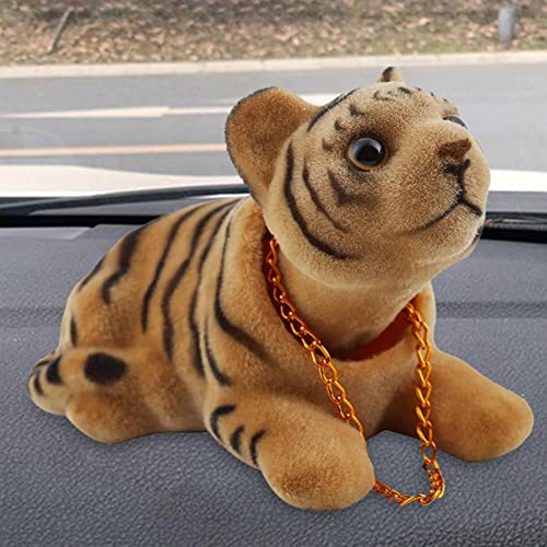 OUOULAJY Wackelkopf Hund Schaukelkopf Ornamente Welpe für Auto Armaturenbrett Zuhause Geschenk 13 cm x 10 cm x 9 cm Typ 2 von OUOULAJY