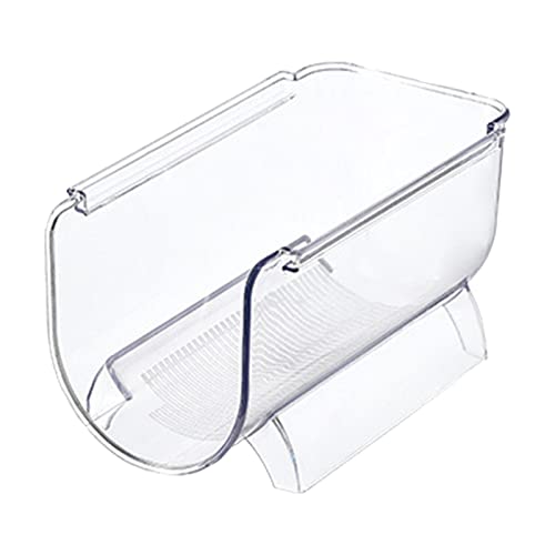 OUOULAJY Wasserflaschen-Organizer, stapelbar, Kunststoff, für Küche, Kühlschrank, Tischplatte von OUOULAJY
