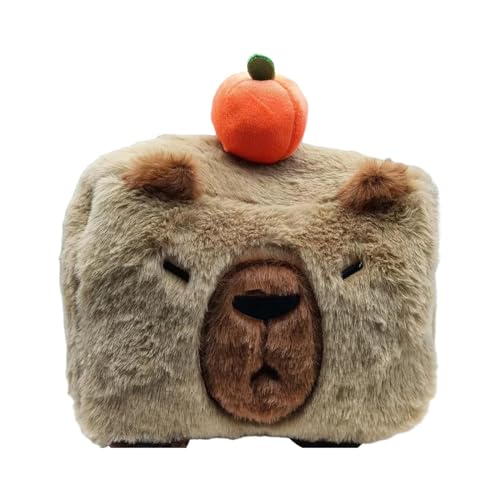 Plüsch-Serviettenhalter Capybara Plüsch Capybara Papierbehälter für Bürodekoration von OUOULAJY