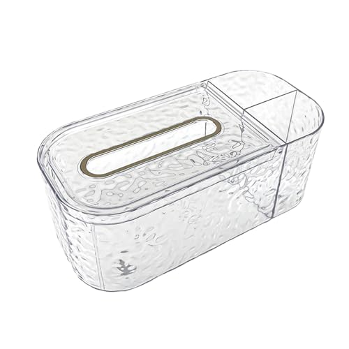 Taschentuchbox-Abdeckung, Federstützbehälter für Toilette, Büro, Schreibtisch, Organizer, transparente Beschichtung Taschentuchbox-Abdeckung, Federstützbehälter für Toilette, Büro, Schreibtisch, Organizer, transparente Beschichtung von OUOULAJY