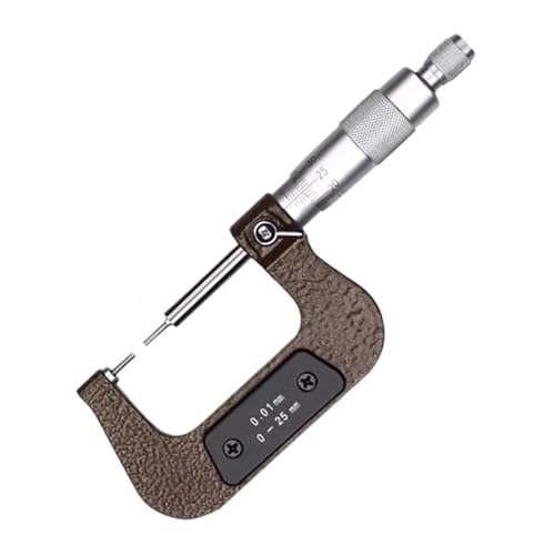 0-25 0.01mm High-precision Stainless Steel Precision Measurement Small Head Digital Display Micrometer(0-25x1mm) von OURNXI