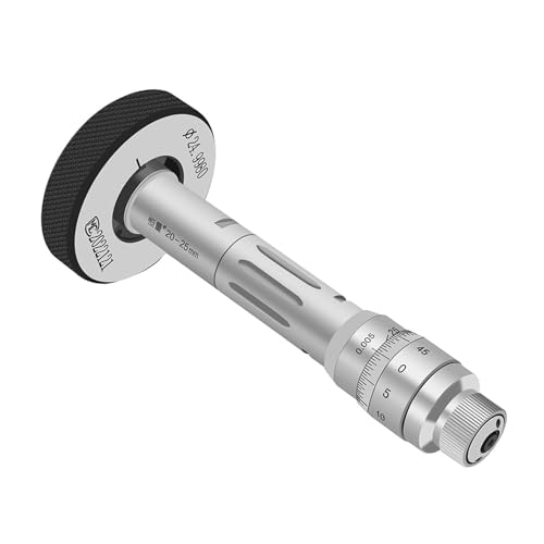 726-101 6-100mm Three-Point Internal Diameter Mechanical Micrometer High-Precision Three-Jaw Inner Hole Inner Circle Measurement 0.004mm(16-20mm) von OURNXI