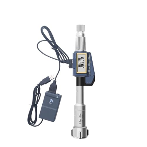 727-101 6-100mm High-Precision Electronic Digital Display Three-Claw Three-Point Inner Diameter Micrometer Bearing Inner Hole Measuring(USB) von OURNXI