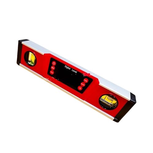 DL135 Aluminum Digital Level Ruler 10-inch（254mm）Multifunction LCD Backlight Angle Ruler 0-360° Magnetic Slope Incolinometer von OURNXI