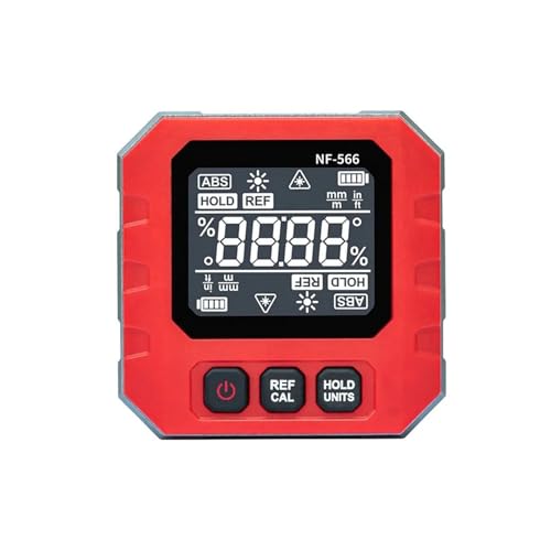 Digital Inclinometer NF-566S Angle Protractor Mini Magnetic Spirit Level Precision Measurement Angle Gauge With Backl(NF-566) von OURNXI