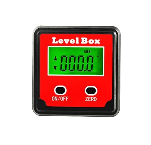 Electronic Level BoxMini Digital High Precision Magnetic Protractor Inclinometer Angle Finder Meter Gauge von OURNXI
