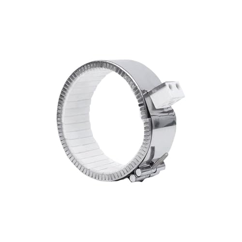 Heaters ID 130mm Injection Molding Machine Ceramic Heater Band 300-500 Degrees 220V Electric Barrel Heater Ring Heating Element(ID130xH60) von OURNXI