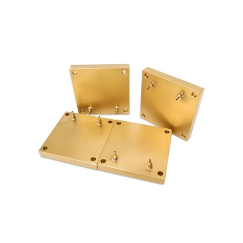 Heaters Square Flat Cast Copper Heating Plate High Temperature Electric Band Heater Pad Mat Board Press Extrusion Laminating Machine(100x100x20mm 500W) von OURNXI