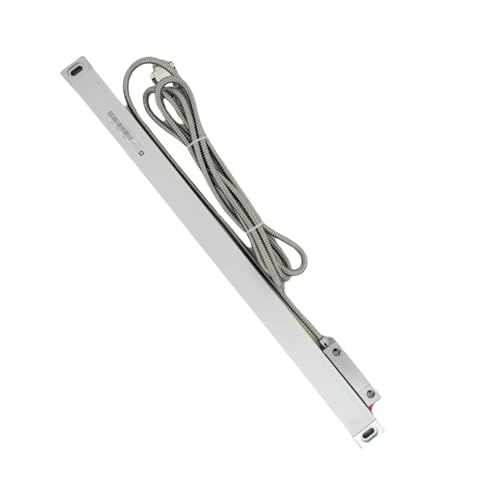High Precision Milling Lathe Grinder DRO Linear Glass Scale 470mm-820mm TTL 5um 5VDC Grating Ruler Encoder Sensor Displacement(670mm Travel) von OURNXI