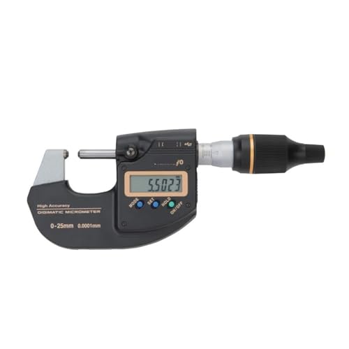High-precision 0.1um Electronic Digital Micrometer 0-25mm 0.0001MM 293-100-20 Micrometer Digital(156-101-10 Bench) von OURNXI