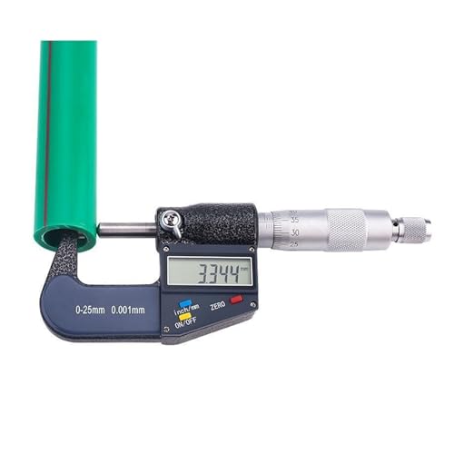 Measuring Tools 0-25mm 0.001mm Digital Double Point Outside Micrometer Electronic Carbide Tip Micrometers(Double Tip 30degree) von OURNXI