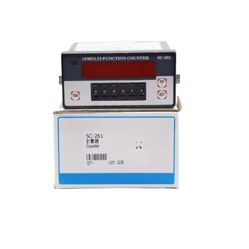 Multifunctional Counter SC-260 Six Digit Display With Reset Button Size 48 * 96SC-260 Original von OURNXI