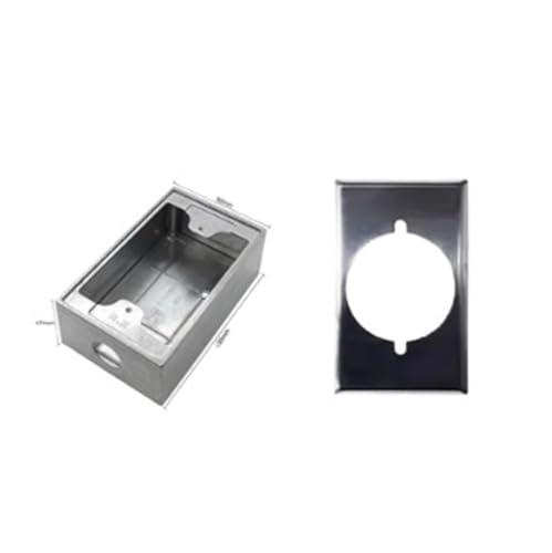 NEMA 14-50R Straight Blade Device Receptacle 50A Industrial Receptacle 125/250V(底盒+盖板) von OURNXI