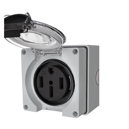 NEMA14-50 A1450R 50A Straight Blade Device Receptacle Industrial Receptacle For Aviation And Industry 125/250V von OURNXI