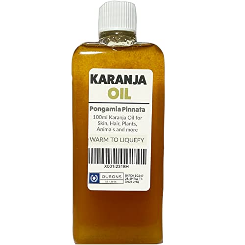 OURONS 100 ml reines Karanja-Öl für Haus und Garten - Pongamia Pinnata von OURONS
