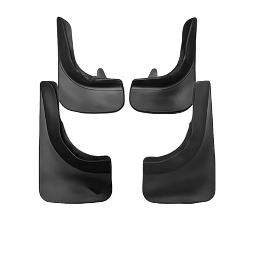OUSDUO Auto-Schmutzfänger-Set Für Citroen Für Berlingo Vorne Und Hinten Gummi-Spritzschutz Reifen Rad Schmutzfänger Schutz Zubehör 4 Stück Auto Schmutzfänger von OUSDUO